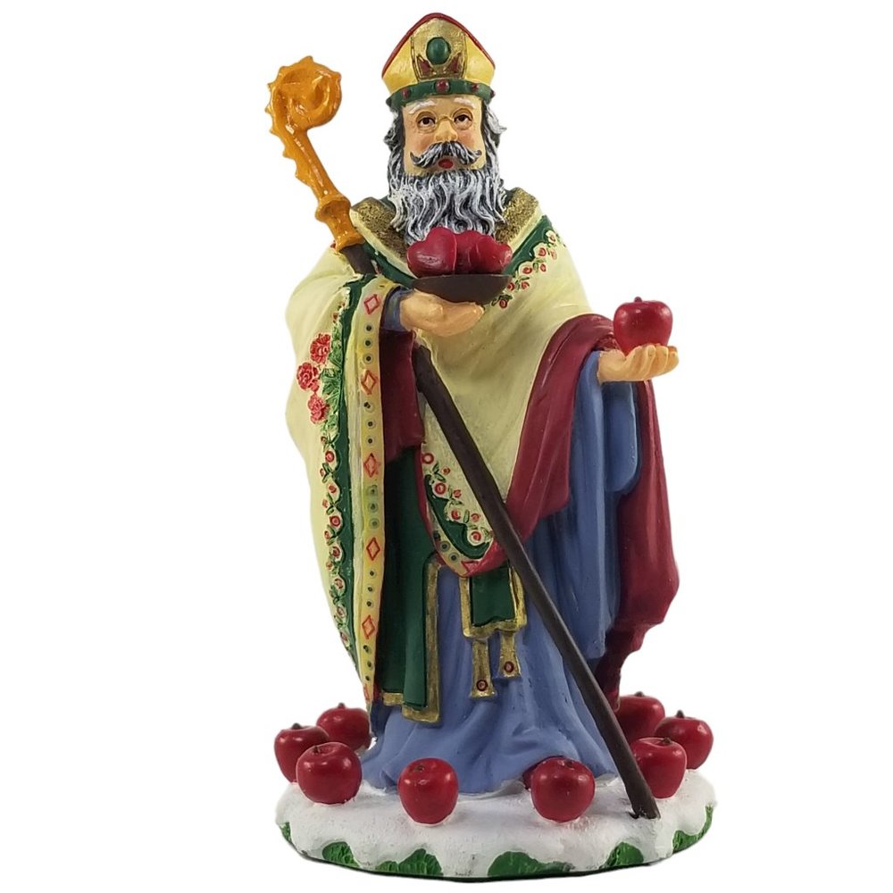 "St Nicholas" Poland Santa Claus Figure From The International Santa Collection